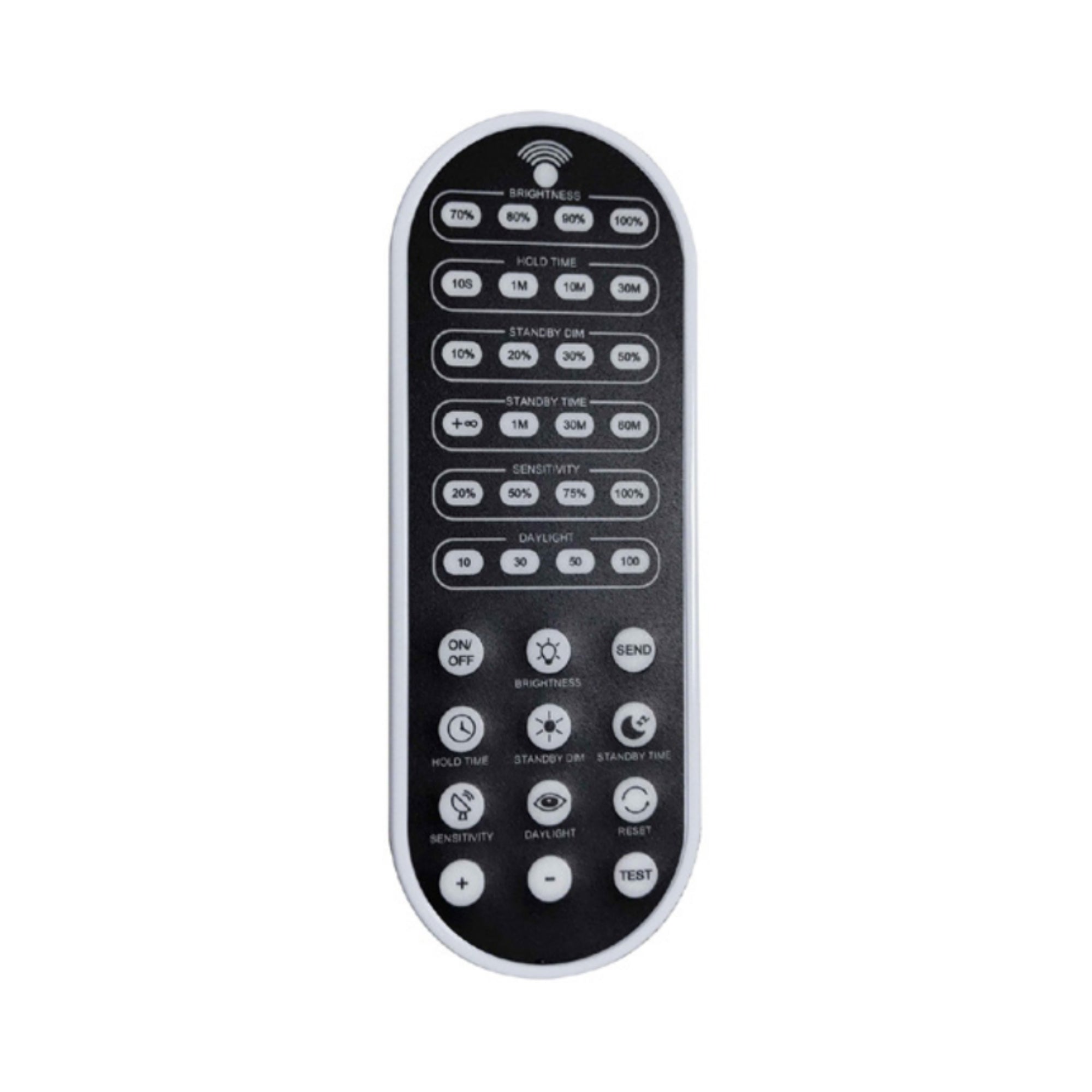 Remote control for Motion/Daylight Sensors - Bees Lighting