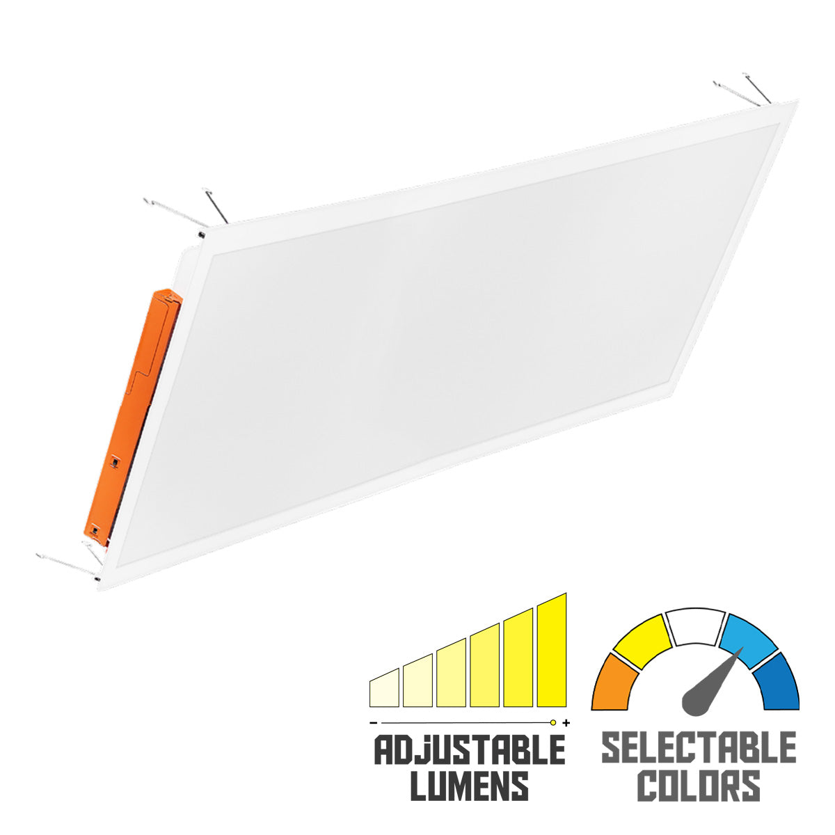 LEDVANCE EZ SWAP Dual Selectable Flat Panel Retrofit Kit - Bees Lighting