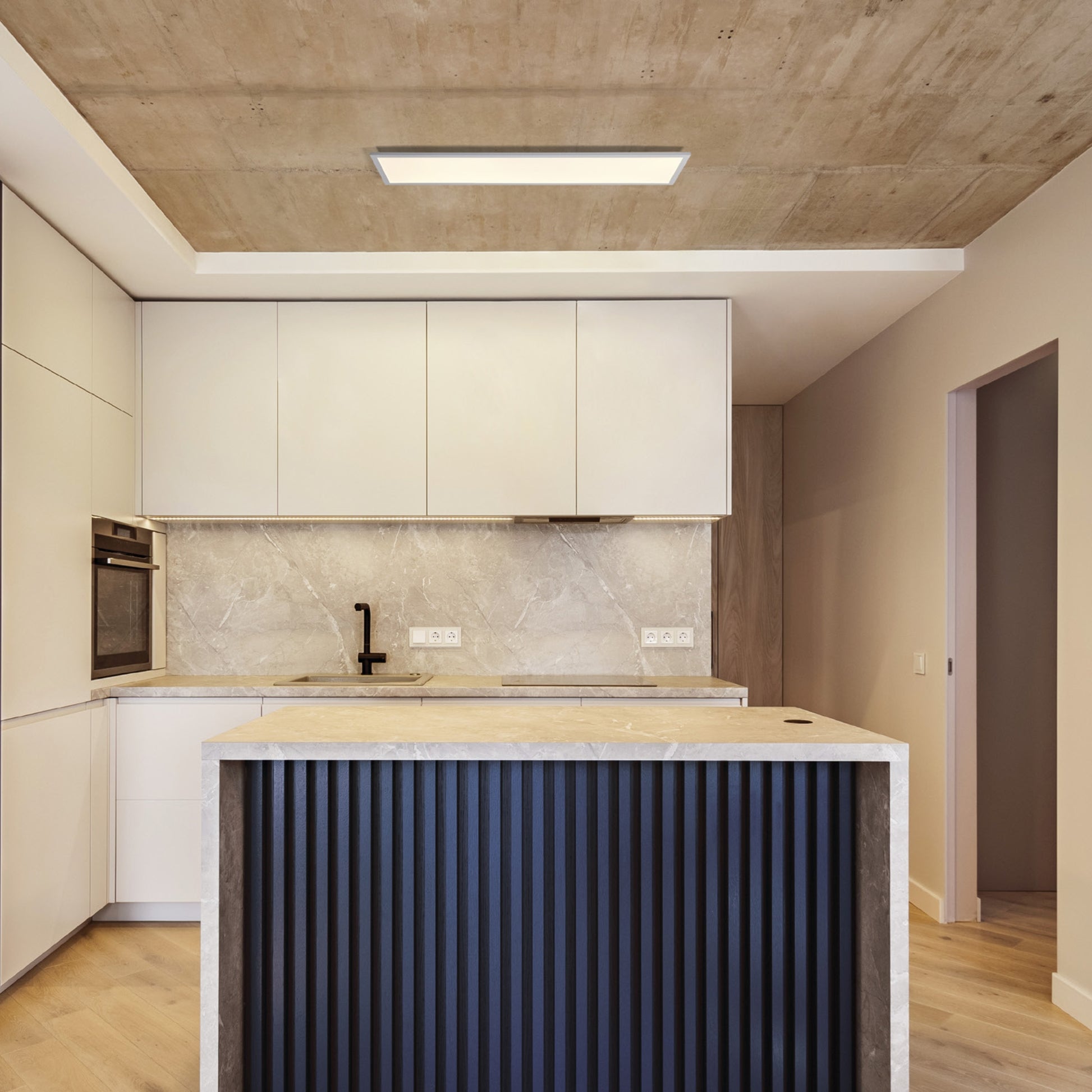 Sylvania - 1x4 LED Flush Mount Panel, 40W, 4400 Lumens, 30K/41K/50K, 120-347V | Bees Lighting