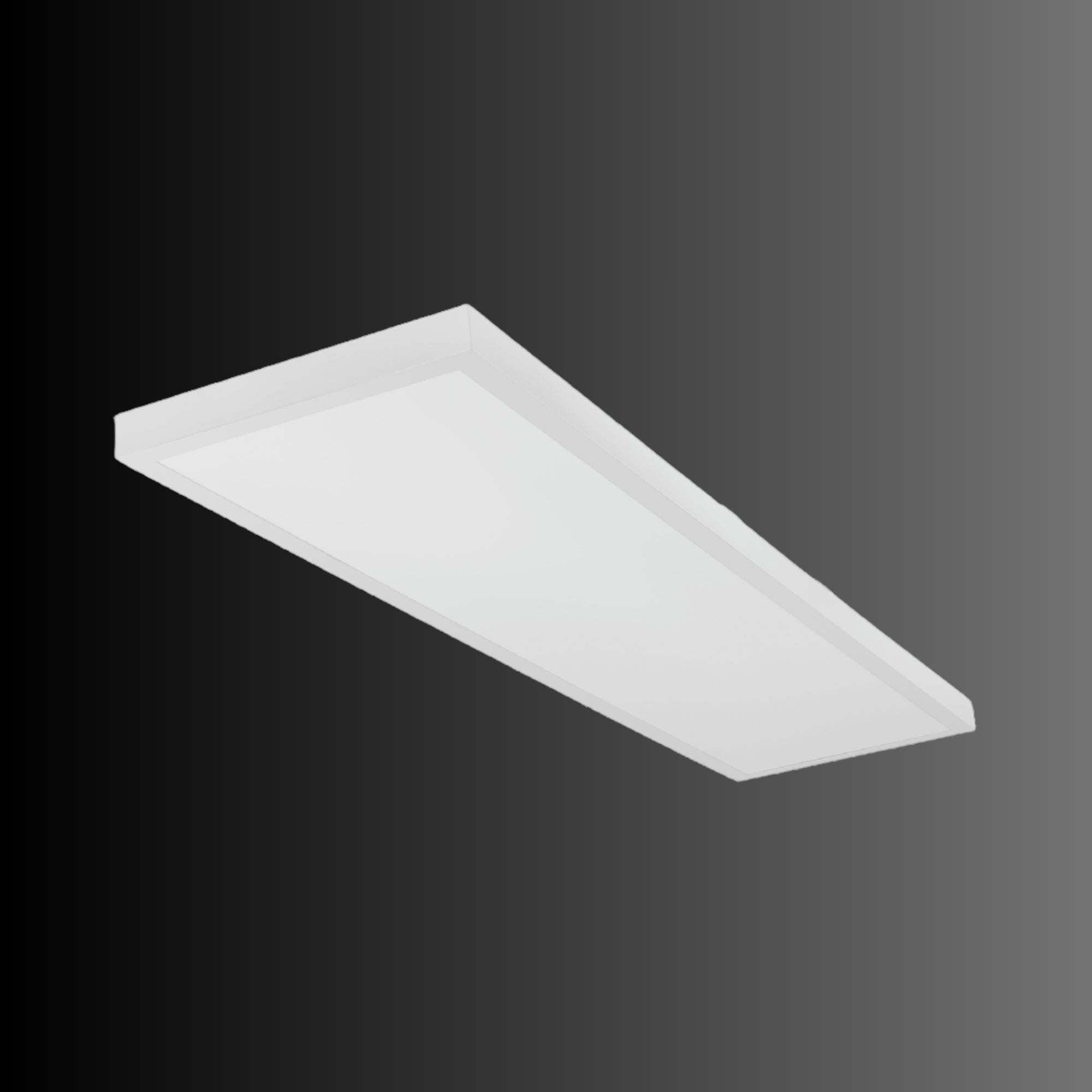 2x4 LED Flush Mount Panel, 55W, 6000 Lumens, 30K/41K/50K, 120-347V