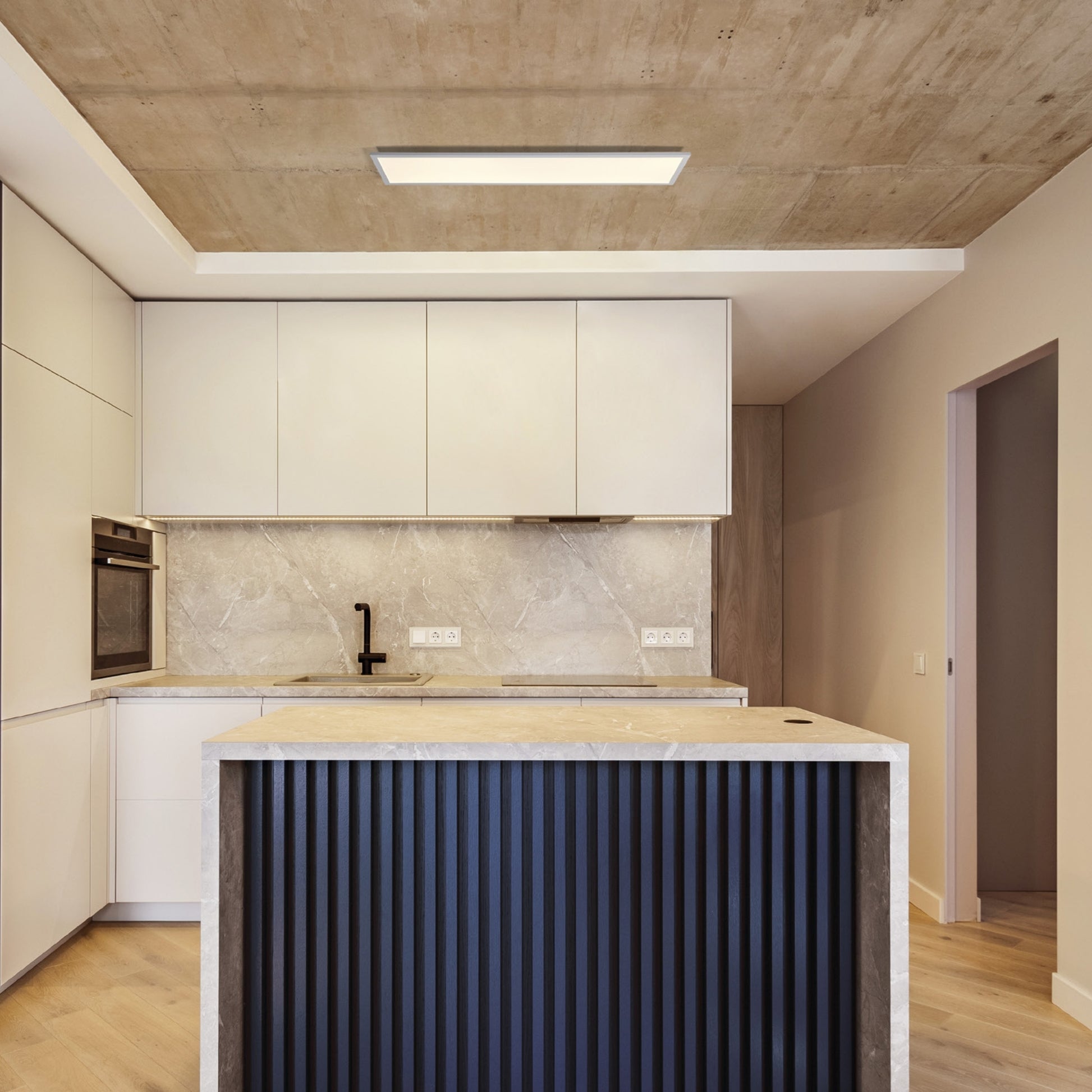 Sylvania - 2x4 LED Flush Mount Panel, 55W, 6000 Lumens, 30K/41K/50K, 120-347V | Bees Lighting