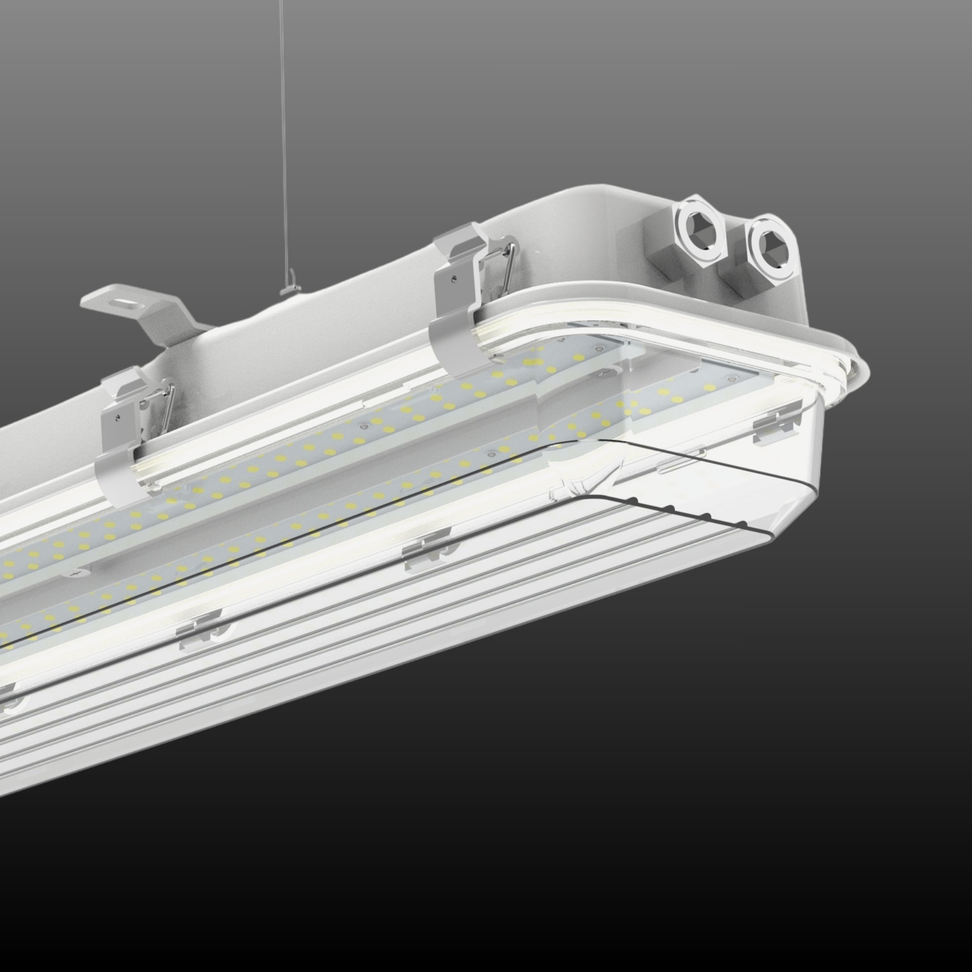 LEDVANCE Sylvania 66813 4FT Hazardous Location Linear 6960 Lumens 40W 5000K 277-480V White