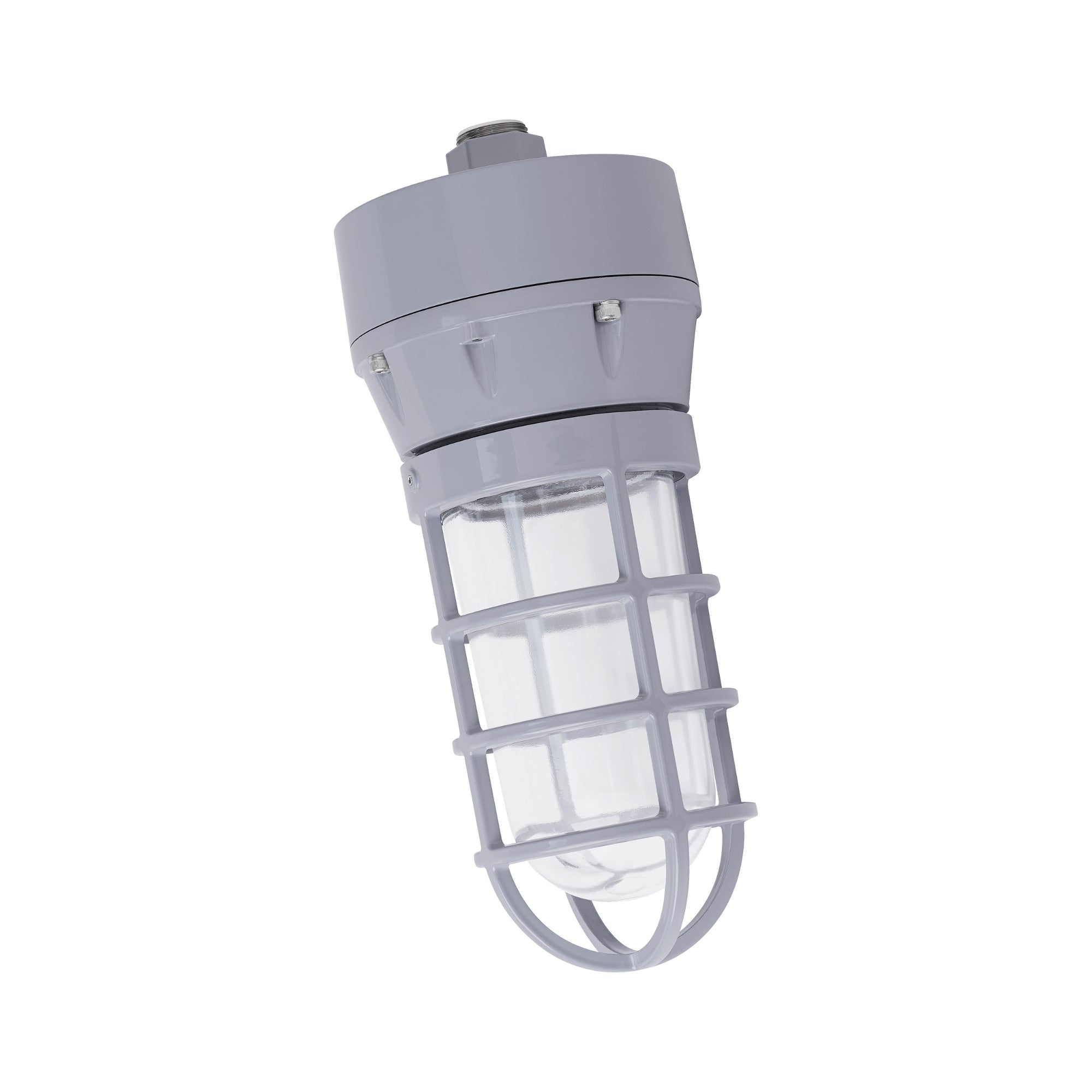 LEDVANCE Sylvania Performance 66822 Hazardous Location Jelly Jar 2200 Lumens 20W 3000K 120-347V Ceiling/Pendant Mount Gray