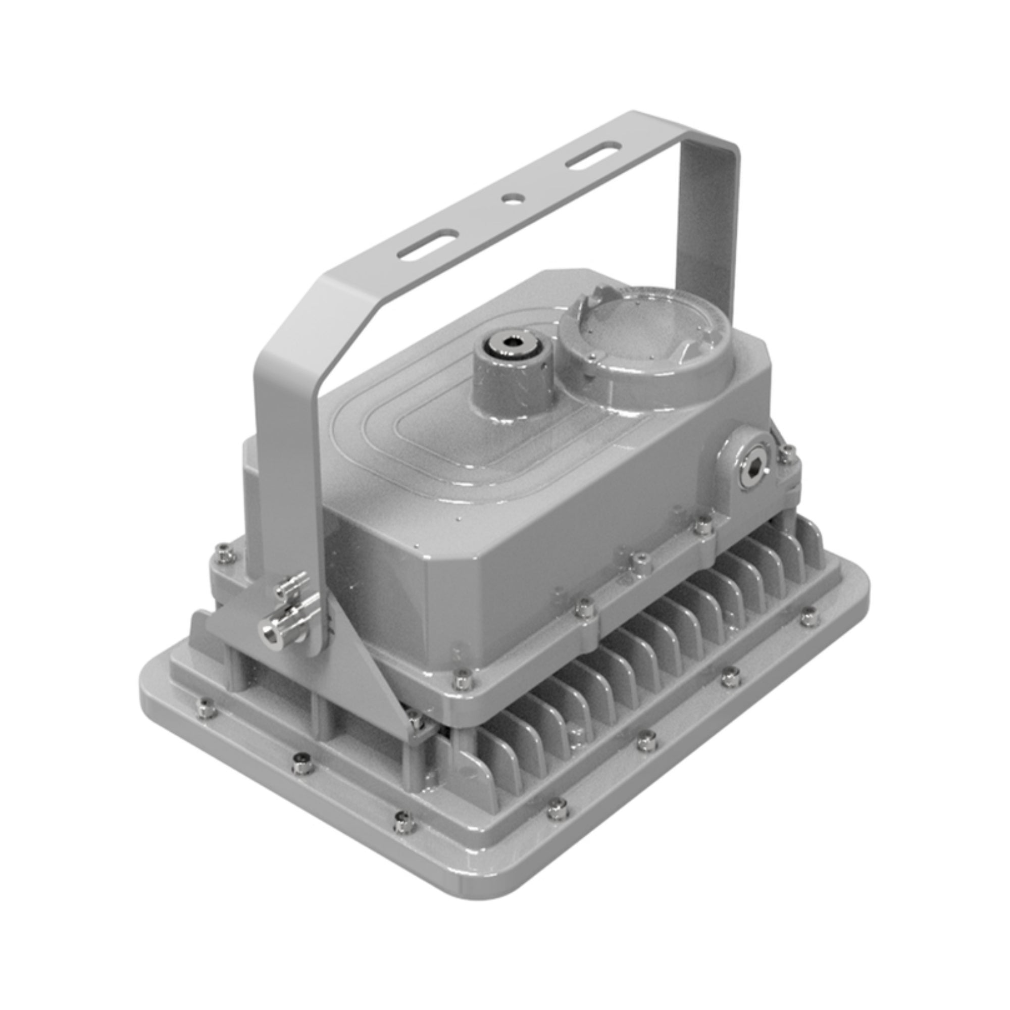 LEDVANCE Sylvania Performance 66827 Hazardous Location Floodlight 15000 Lumens 100W 5000K 277-480V Yoke Mount Gray