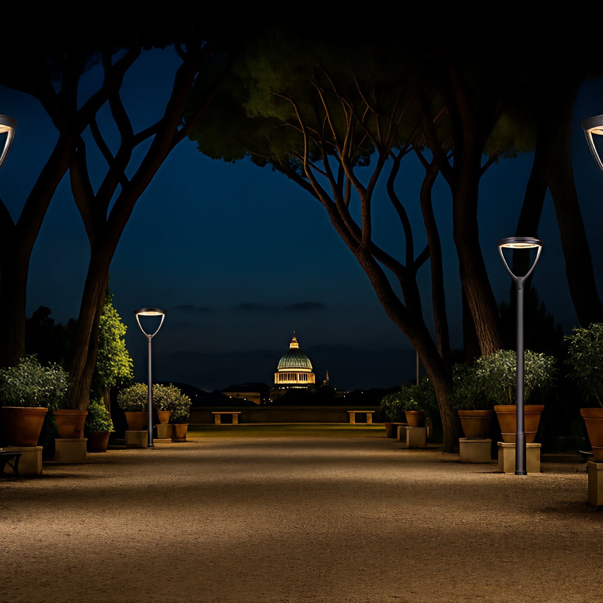 LEDVANCE Sylvania 66964 Post Top Opti-Select 19,500 Lumens Selectable 50/80/100/130W 3000K/4000K/5000K 120-347V Bronze