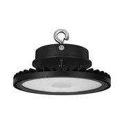 LEDVANCE Sylvania 67045 High Temp UFO LED High Bay — 100/120/150W Selectable — 3500K/4000K/5000K — 120–347V — Black
