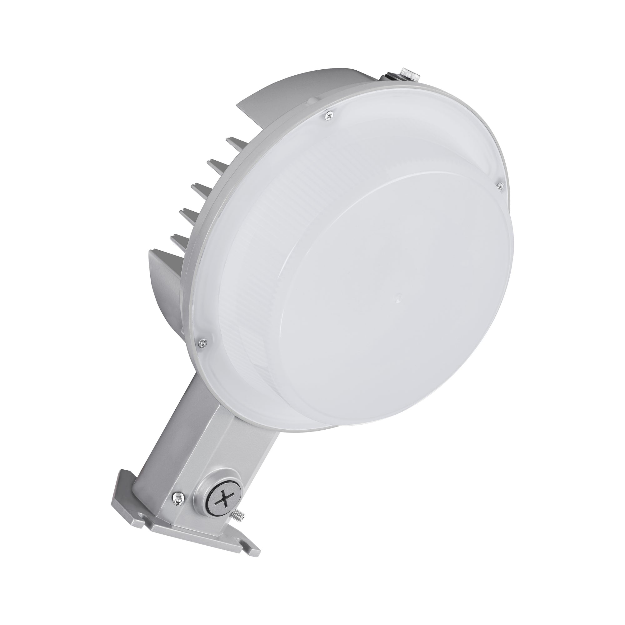 LEDVANCE Sylvania 67349 Area Light Dusk-to-Dawn 7,800 Lumens Selectable 21W/31W/52W Selectable CCT 120-277V Pole/Wall Mount Gray