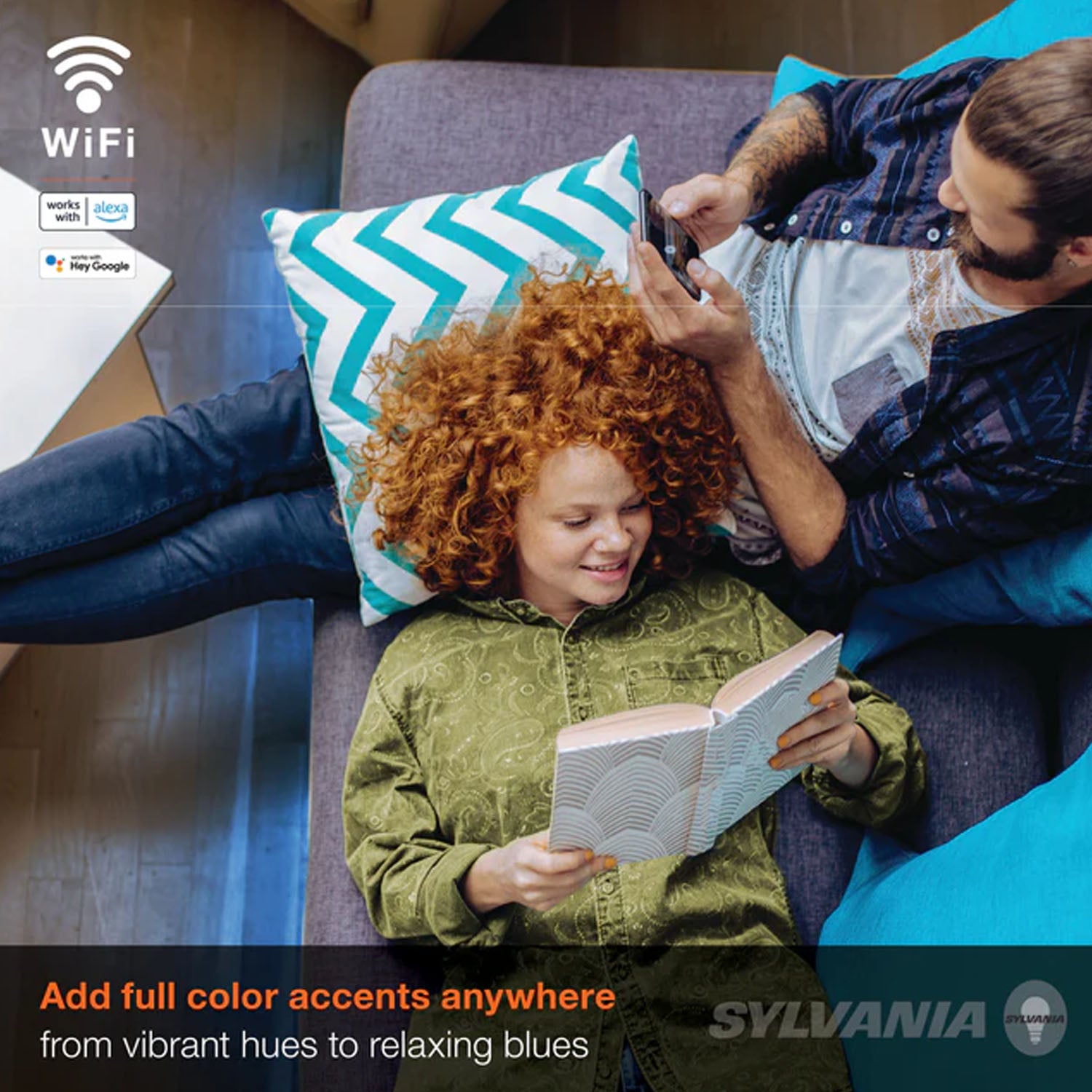 Sylvania 6.5Ft Smart LED light Strip Starter Kit, RGB+Tunable White 2700K to 6500K - Bees Lighting