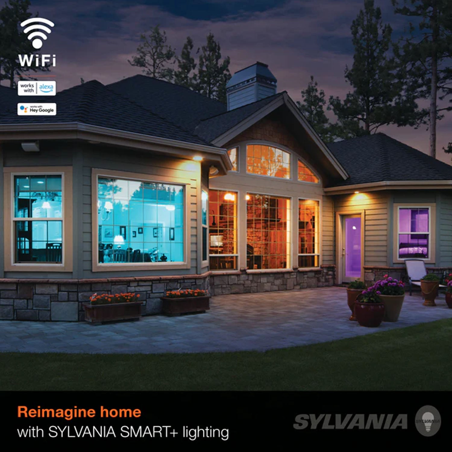 Sylvania 6.5Ft Smart LED light Strip Starter Kit, RGB+Tunable White 2700K to 6500K - Bees Lighting