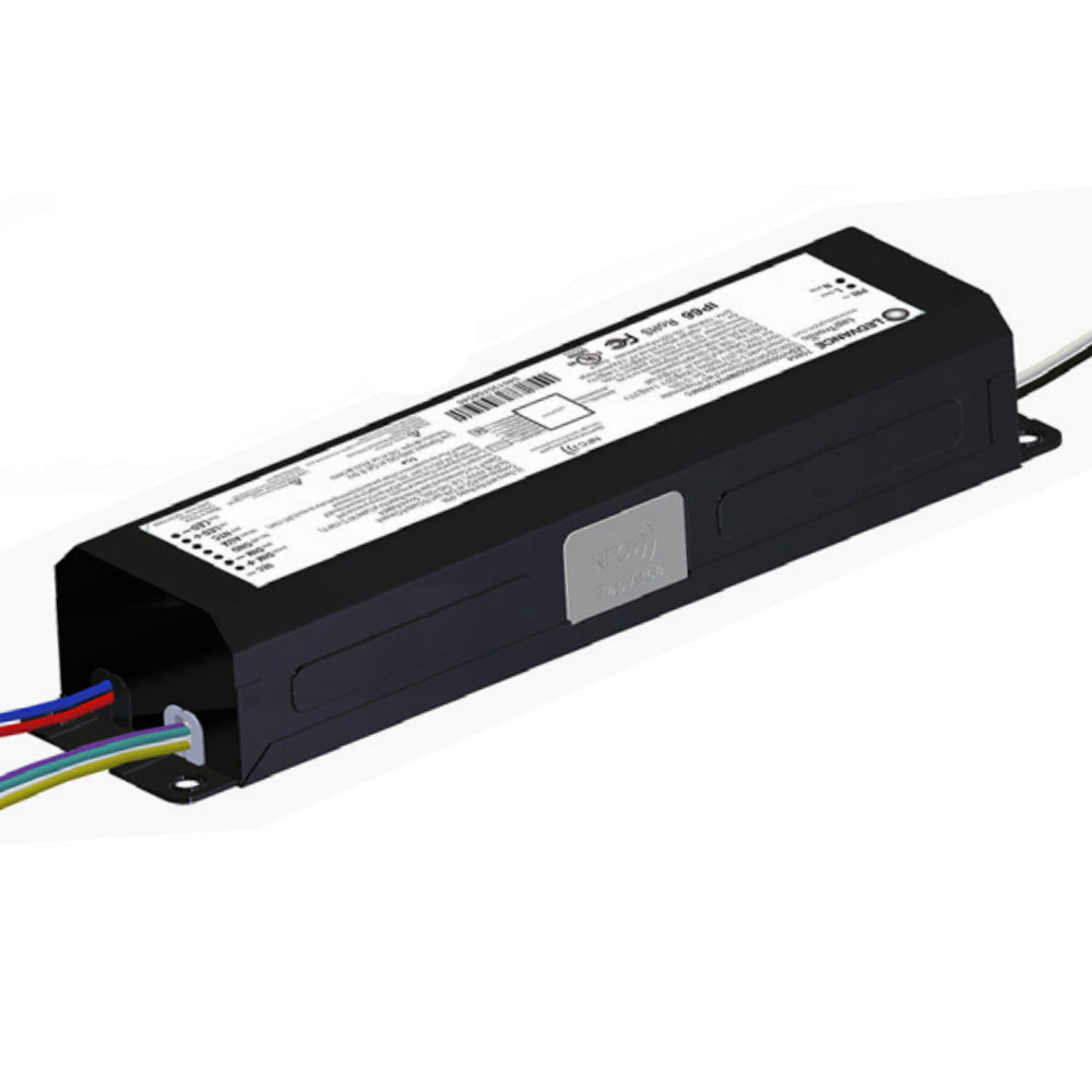 tapTronic Outdoor NFC LED Driver, Field Programmable 180W, 350-1250mA, 0-10V Dimming, 120-277V, 70-280 Vdc Output