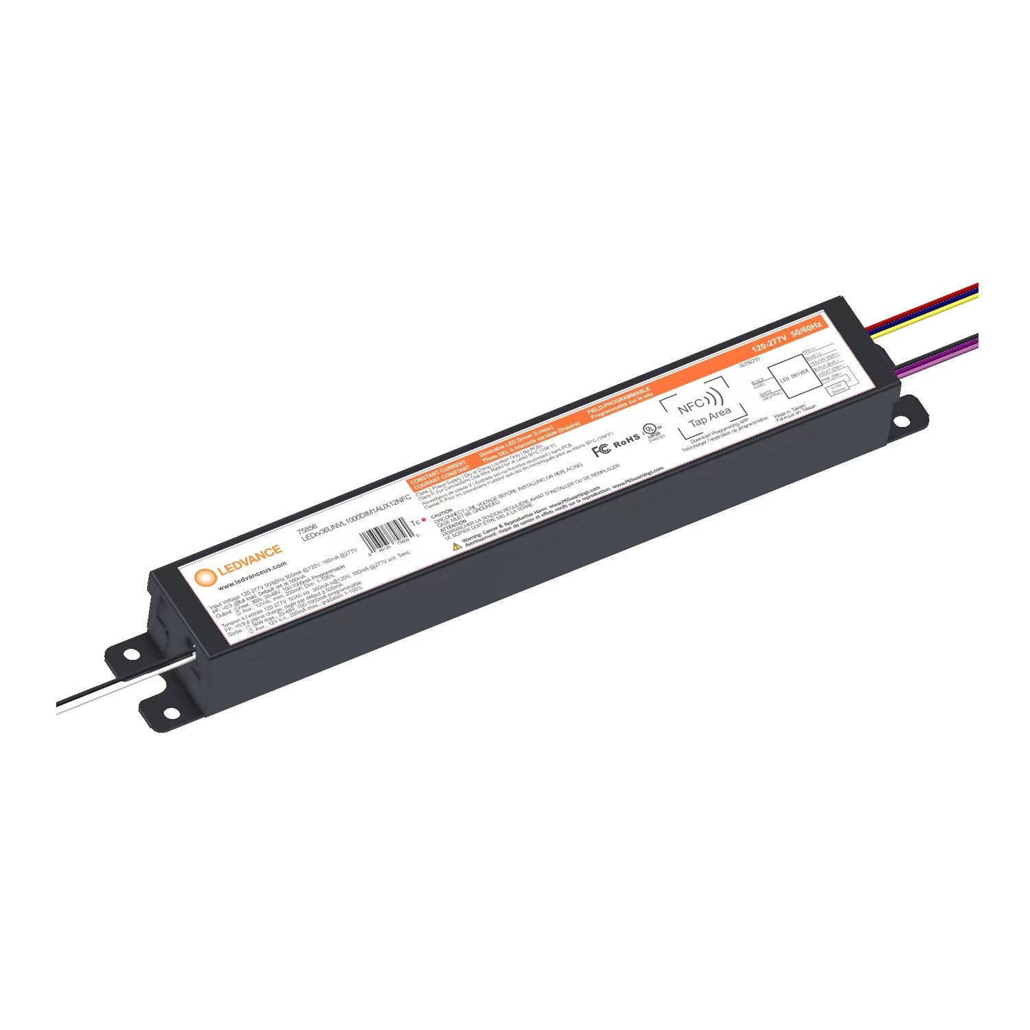 LEDVANCE Sylvania Taptronic Field Programmable NFC Linear LED Drivers - Bees Lighting
