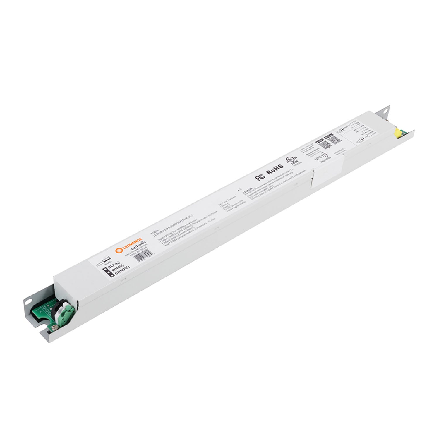tapTronic Linear NFC LED Driver, 85W, 230-2300mA, 5-88 VDC, 120-347V - Bees Lighting