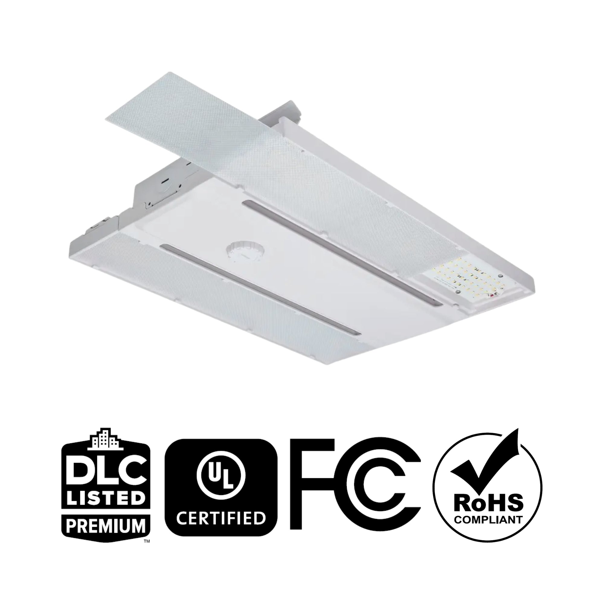 SATCO|NUVO - LED Linear High Bay Light, 255W, 37000 Lumens, Selectable CCT, 120-277V | Bees Lighting