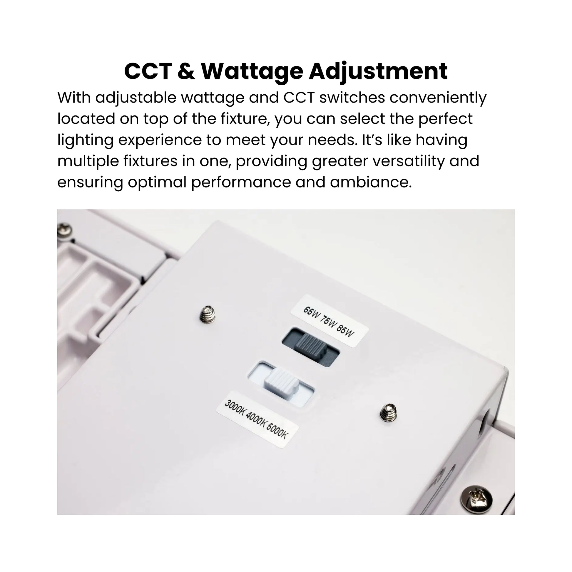 SATCO|NUVO - LED Linear High Bay Light, 255W, 37000 Lumens, Selectable CCT, 120-277V | Bees Lighting