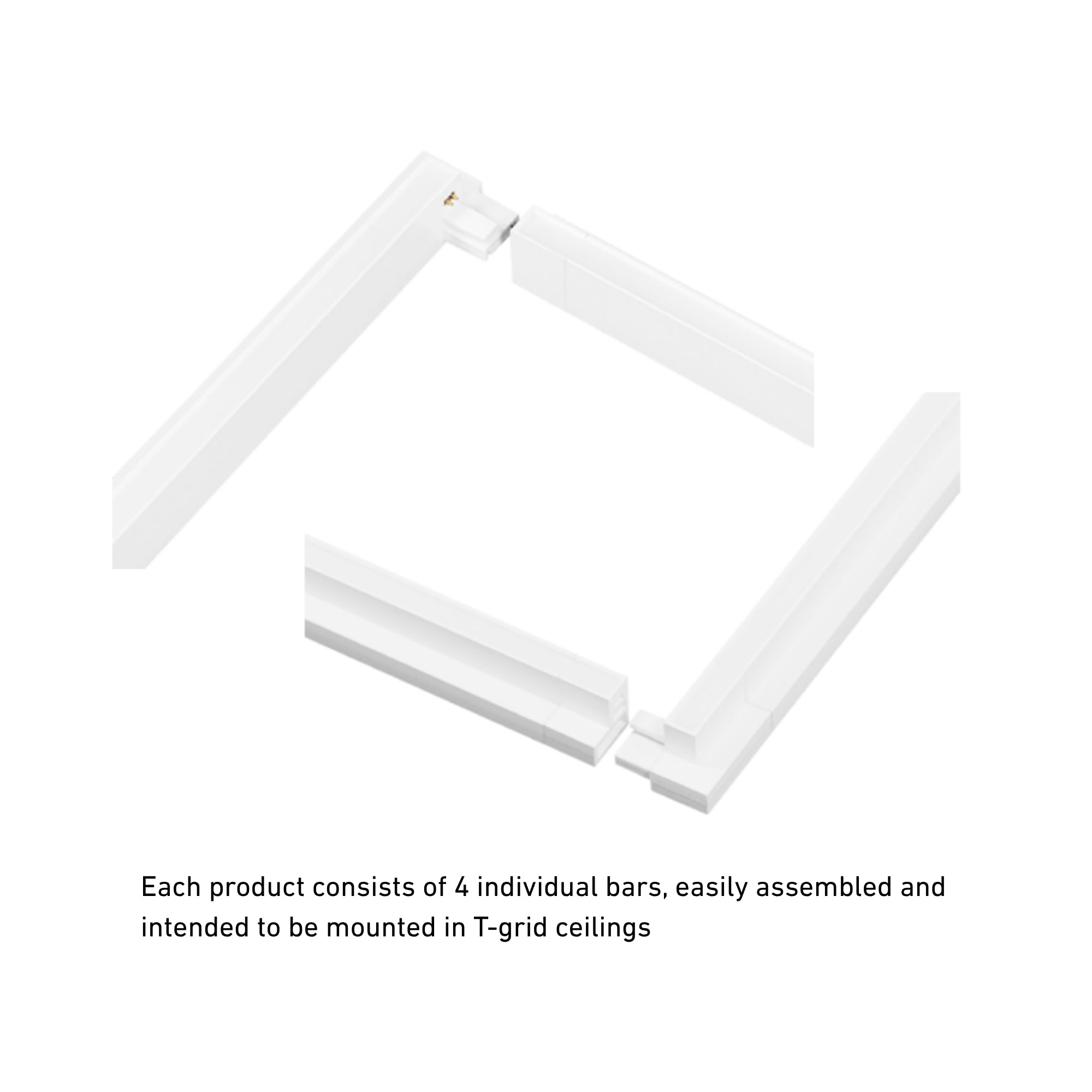 2x4 TFit LED Frame Light, 45 Watts, 4950 Lumens, 35K/40K/50K, 120/347V
