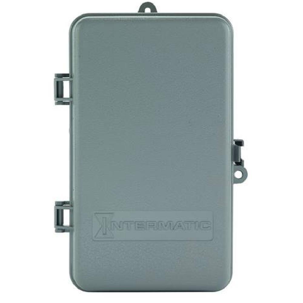40 Amp 240-Volt 24-Hour Outdoor Mechanical Timer Switch DPST Gray - Bees Lighting