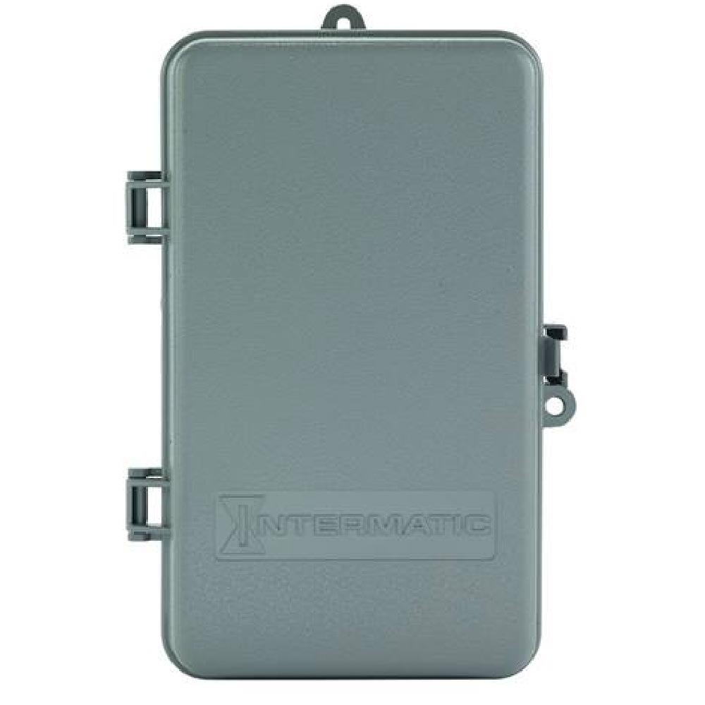 40 Amp 240-Volt 24-Hour Outdoor Mechanical Timer Switch DPST Gray - Bees Lighting