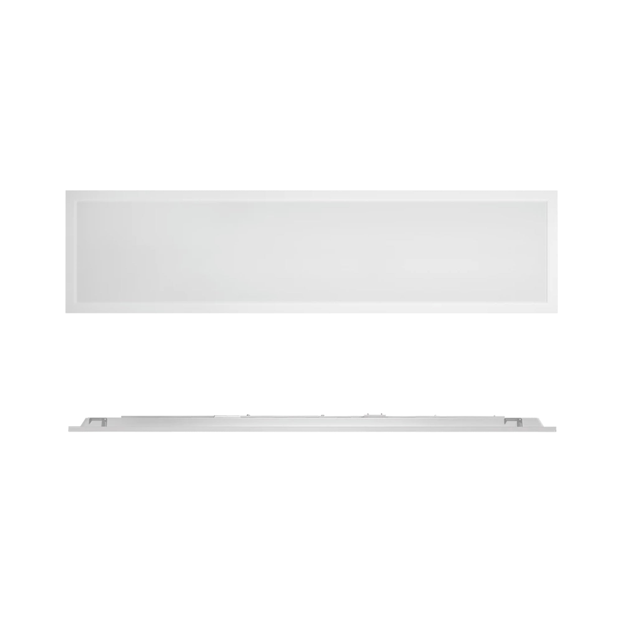 RAB T17FA-1X4/E 1x4 LED Troffer 5142 Lumens 40W Selectable CCT 120-277V Battery Backup Recessed White