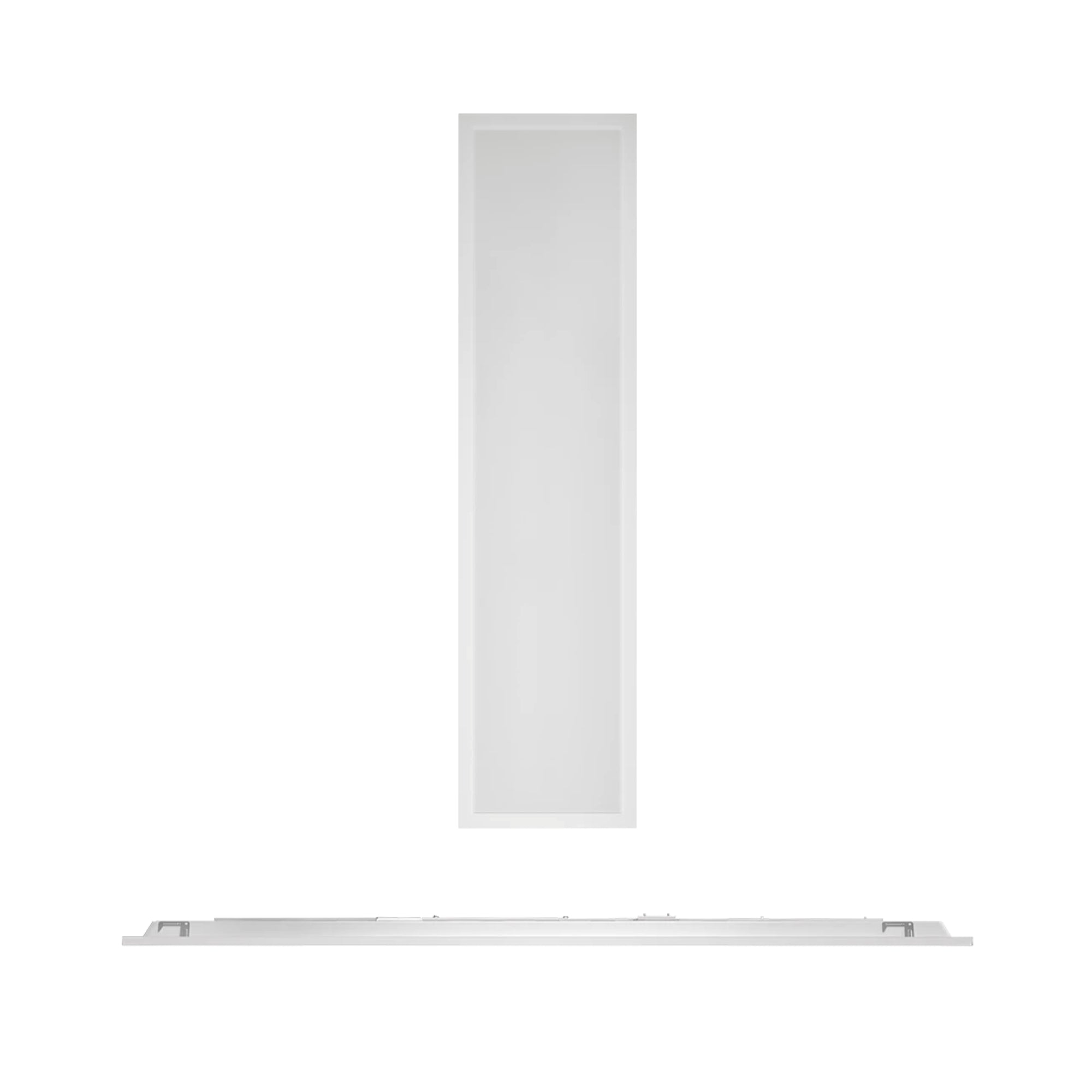 1x4 LED Flat Panel Light, 4100 Lumens, 40W, 35K/40K/50K, 120/277V, Battery Included