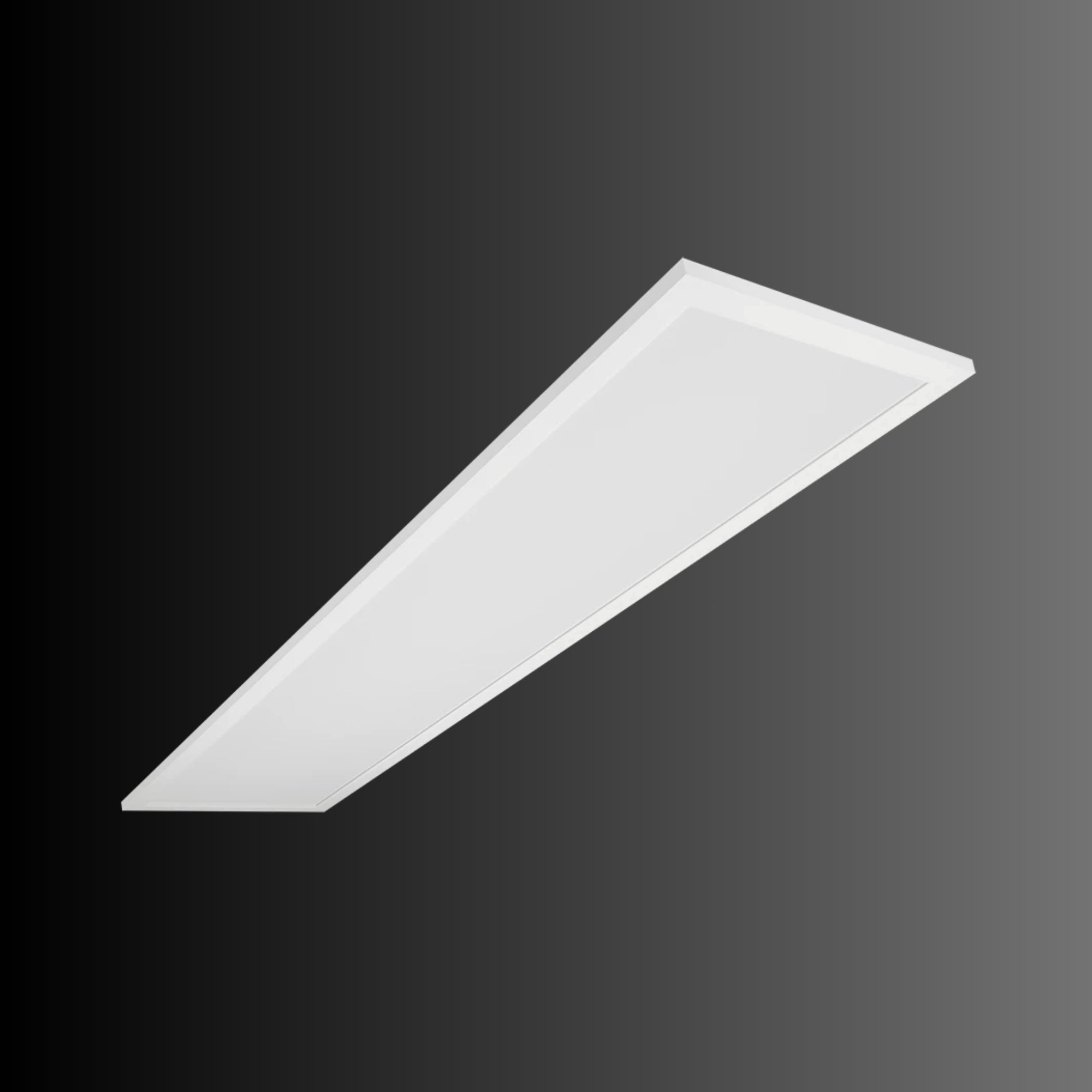 1x4 LED Flat Panel Light, 4100 Lumens, 40W, 35K/40K/50K, 120/277V, Battery Included