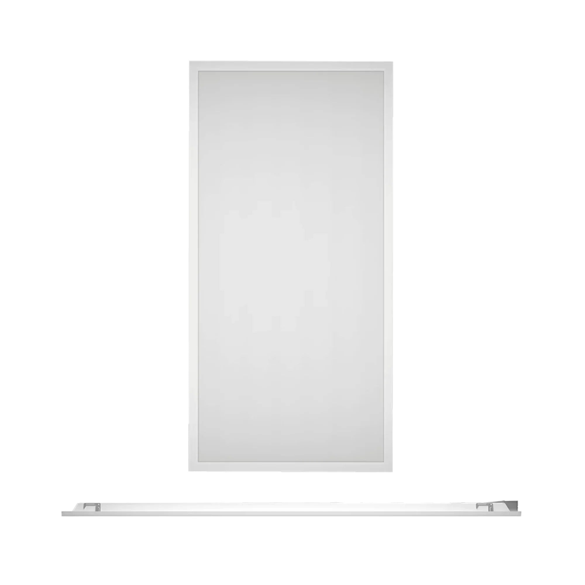 RAB T34FA-2X4-E LED Flat Panel Light - 6,027 Lumens, 50W, Selectable 3500K/4000K/5000K, 120-277V, Battery Backup