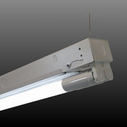 4ft LED Shop Light Strip Fixture with 2 T8 LED Tubes, 4000 Lumens, Ballast-Free