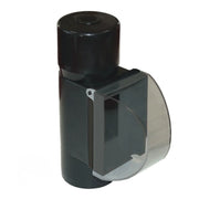 Weatherproof Outlet Cover with Mighty Post Adapter - Black