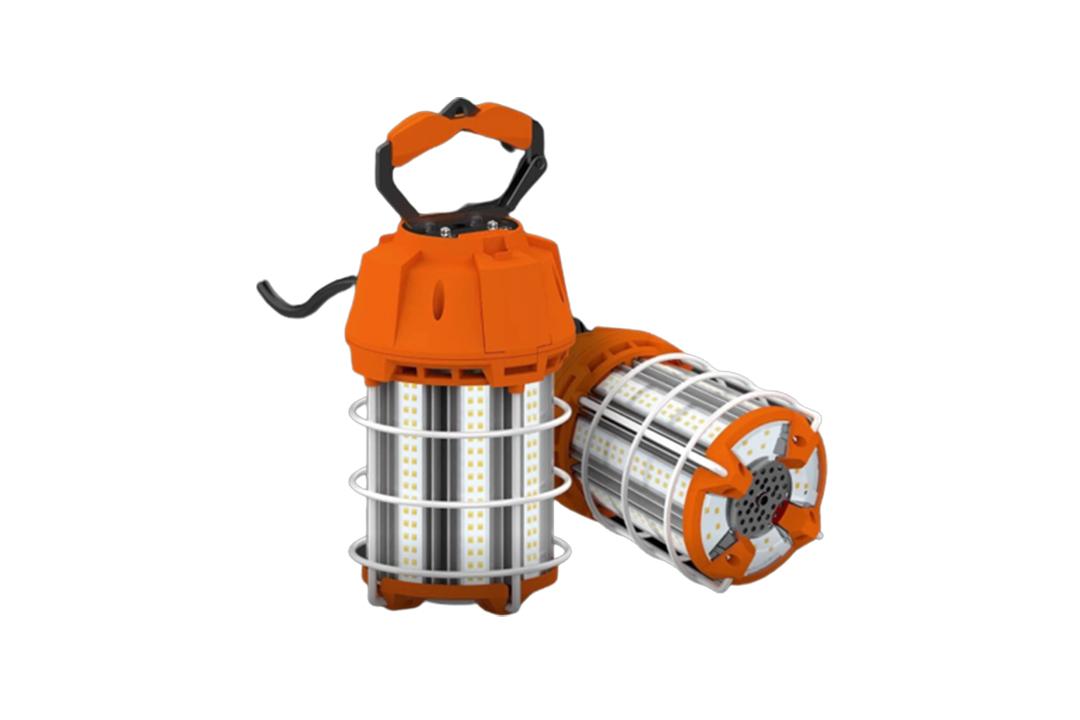 Temporary Work Light, 150W, 18000 Lumens, 35ft Cord+Plug, 120-277V - Bees Lighting