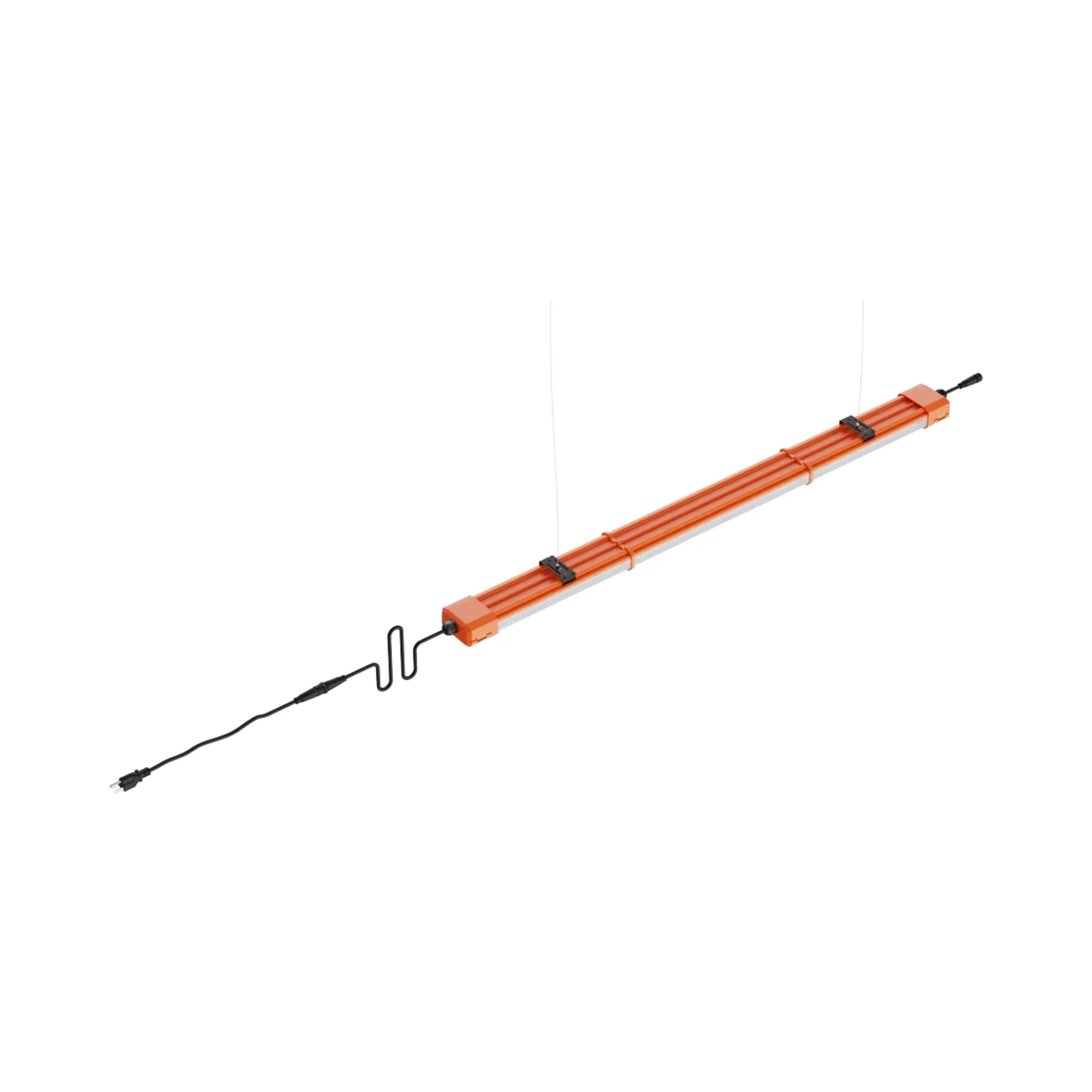 RAB TEMPLIN Temporary Strip Light 4 ft 10320 Lumens 90W 5000K 120-277V Orange