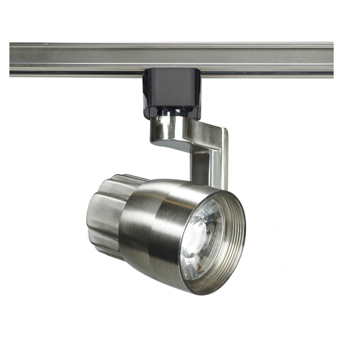 LED Track Head Angle Arm 12W 1000 Lumens 3000K, Halo, 36°, Nickel - Bees Lighting