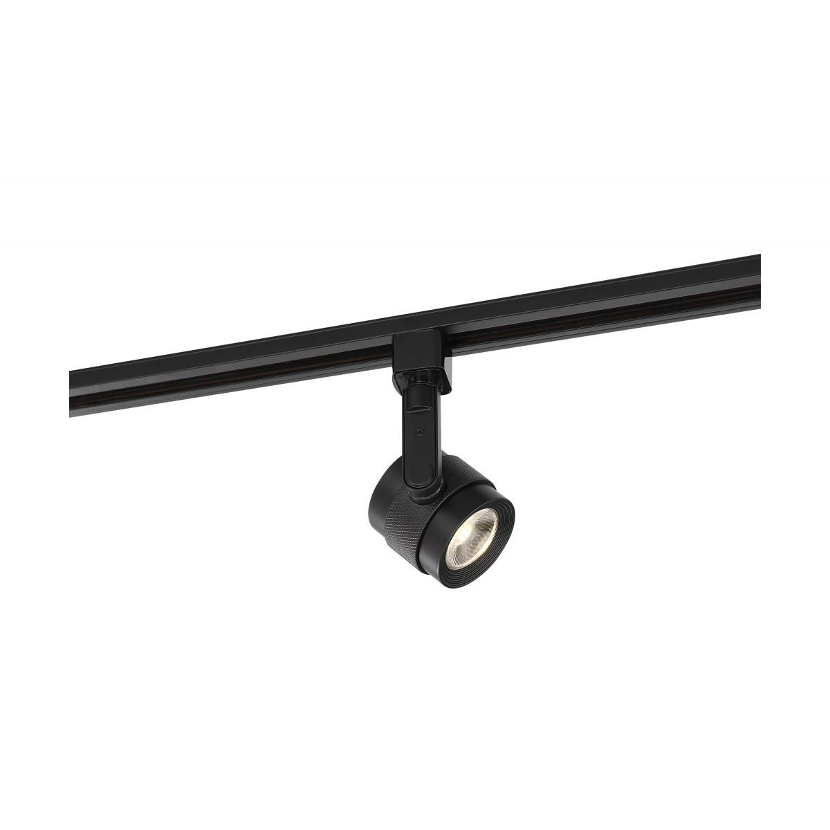 LED Piston Track Head 12W 1000 Lumens 3000K, Halo, 24°, Black - Bees Lighting