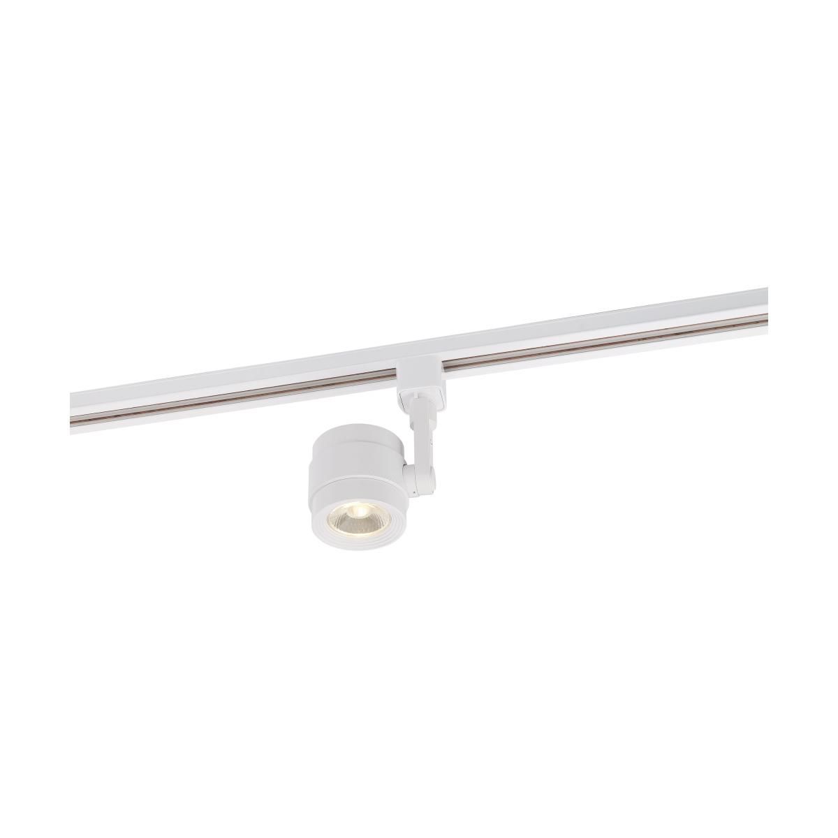 LED Piston Track Head 12W 1000 Lumens 3000K, Halo, 24°, White - Bees Lighting