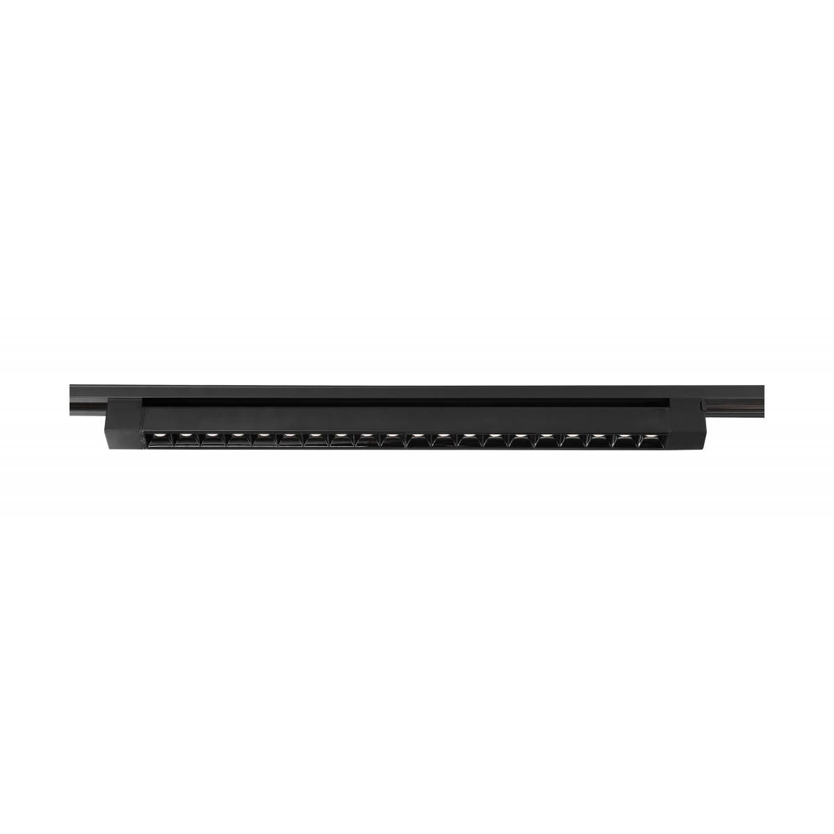 2ft LED Linear Track Bar 30W 1900 Lumens 3000K, Halo, 30°, Black - Bees Lighting