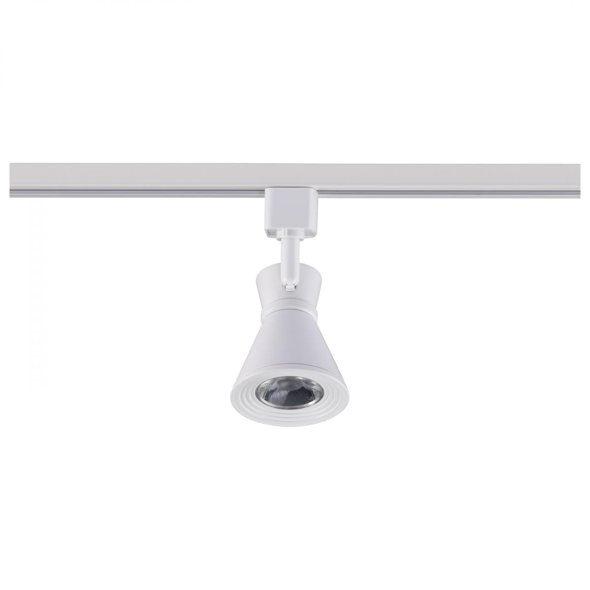 LED Cinch Halo Track Head 12W 1000 Lumens 3000K, 24°, White - Bees Lighting