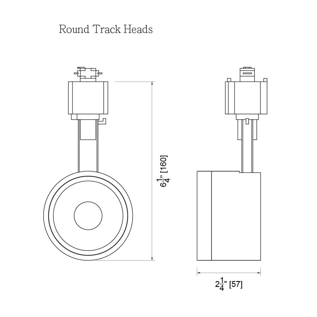 Round LED Track Head, 1000 Lumens, 12W, 3000K, Halo, 24° Beam Angle, Black|Brass - Bees Lighting