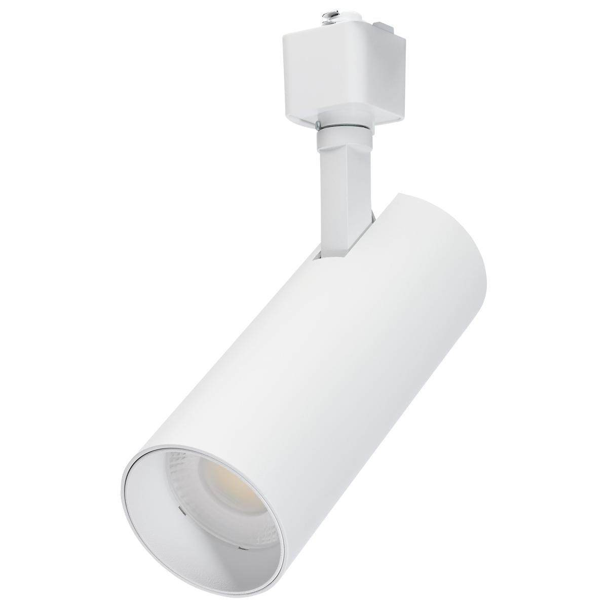 LED Track Head Adjustable Cylinder, Selectable CCT, Halo - Bees Lighting