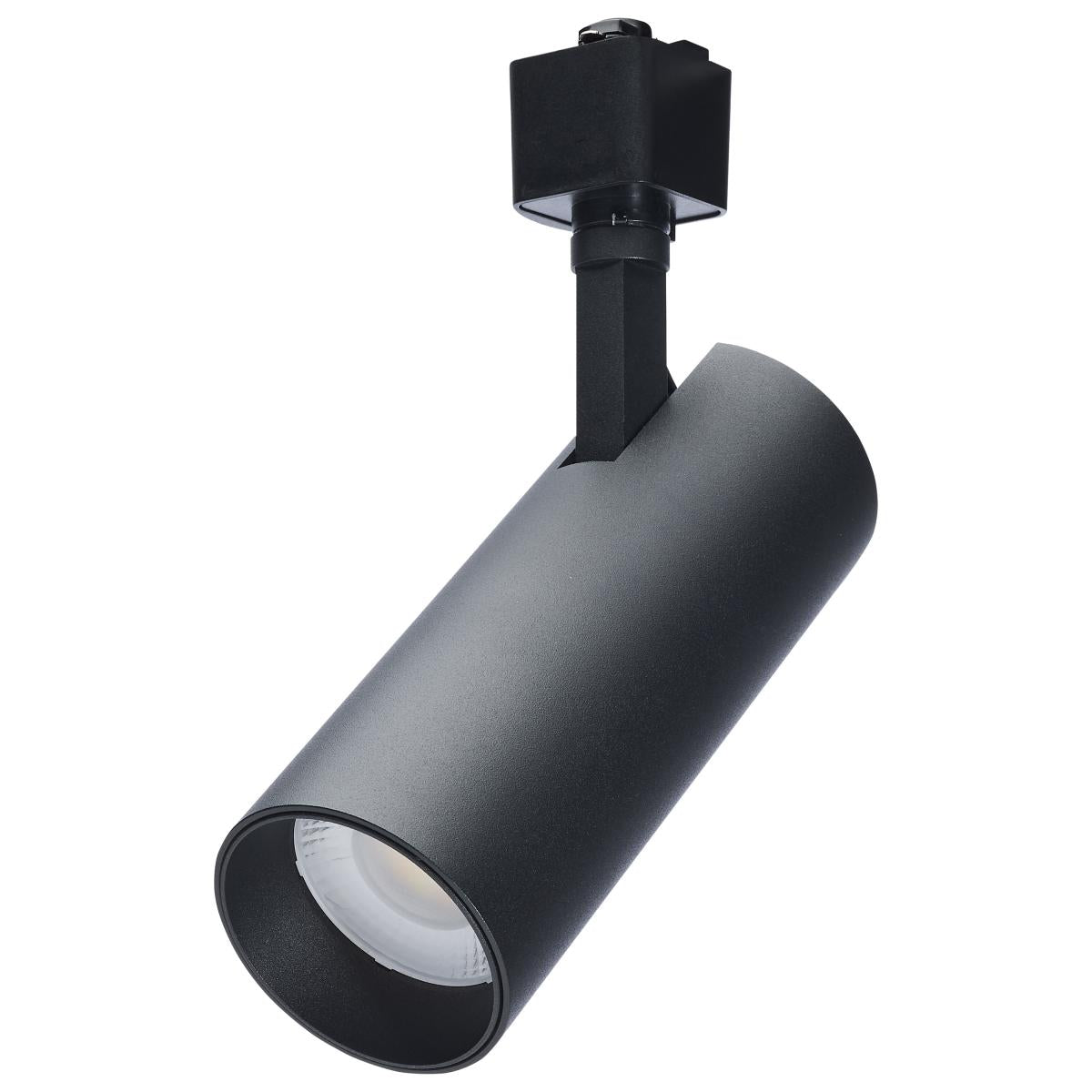 LED Track Head Adjustable Cylinder, Selectable CCT, Halo - Bees Lighting