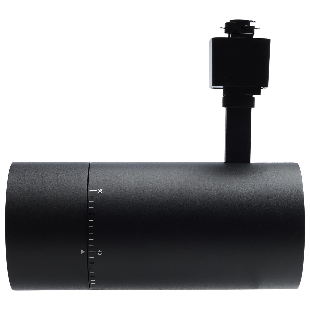 Beam Adjustable LED Track Head 30W 2100 Lumens, Selectable CCT, Halo, 20°- 50°, Black - Bees Lighting