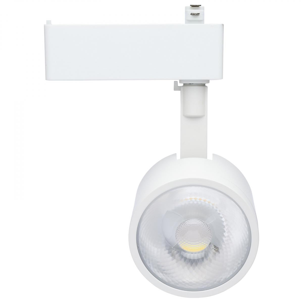 Starfish Smart Round LED Track Head, 1100 Lumens, RGBTW, Halo, 36°, White - Bees Lighting