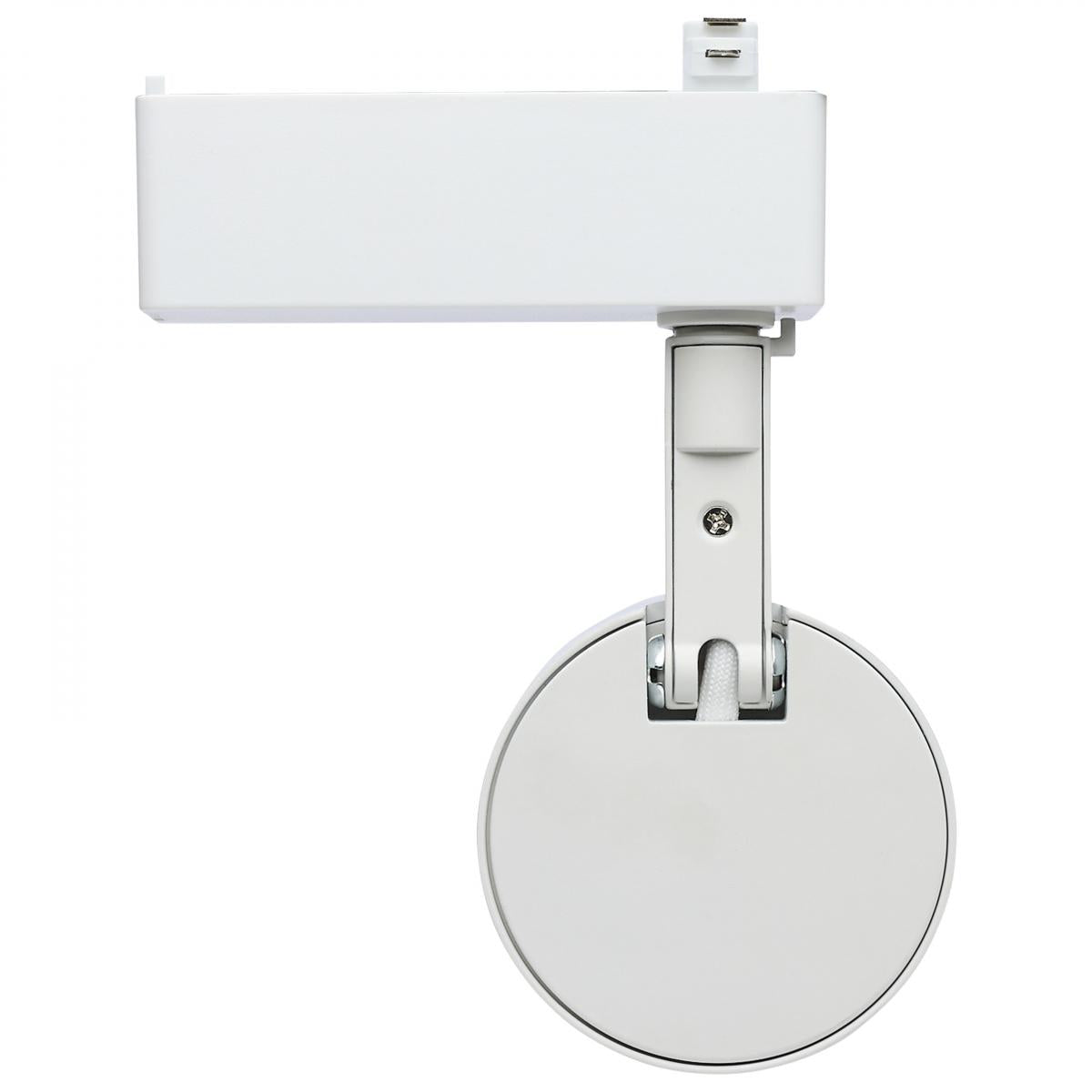 Starfish Smart Round LED Track Head, 1100 Lumens, RGBTW, Halo, 36°, White - Bees Lighting