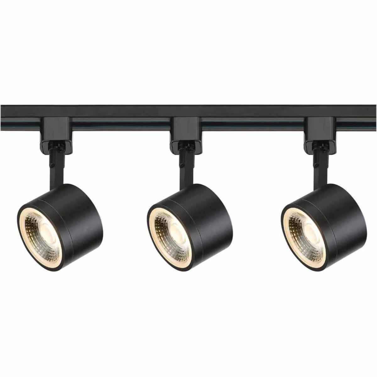 4 ft 3 Lights Round LED Track Kit, 36W, 3000 Lumens, 3000K, Halo (H), 36 Degree Beam Angle - Bees Lighting