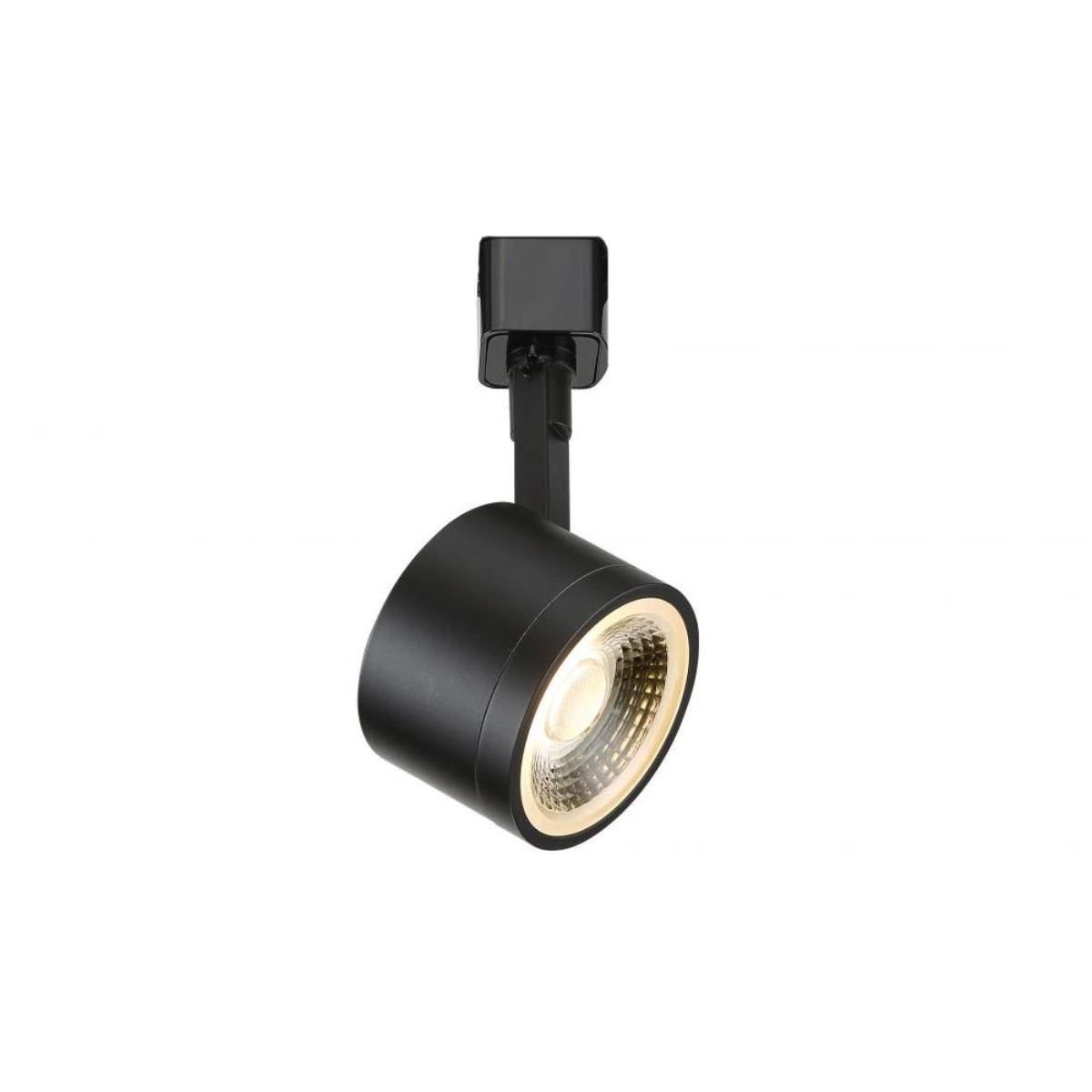 4ft 3 Lights Round LED Track Kit 36W 3000 Lumens 3000K, Halo, 36°, Black - Bees Lighting