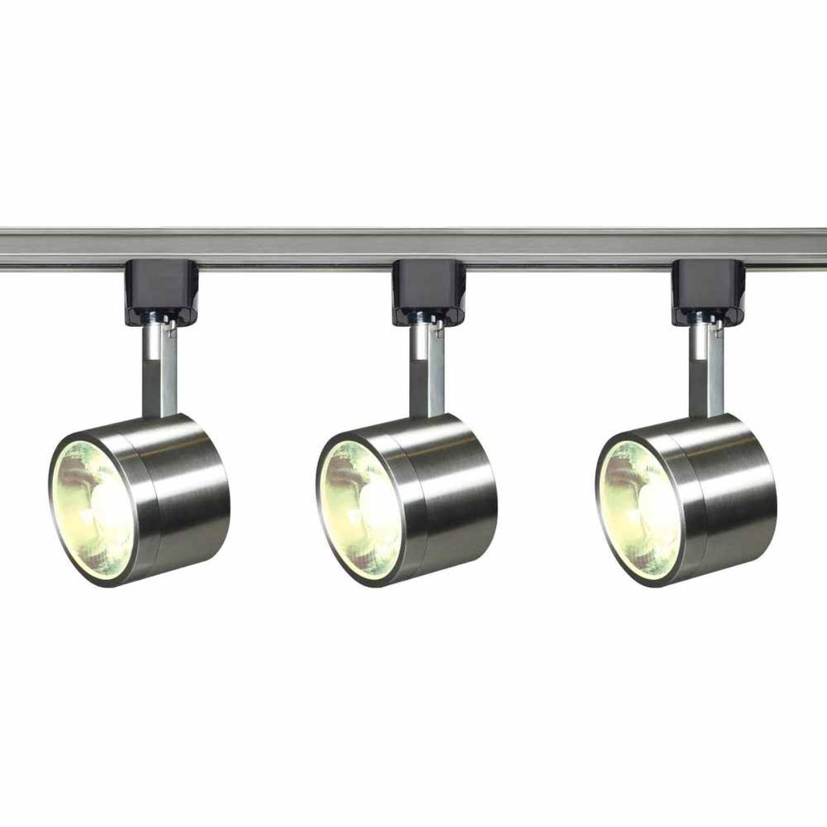Satco|Nuvo 4ft 3 Lights Round LED Track Kit 36W 3000 Lumens 3000K - Bees Lighting