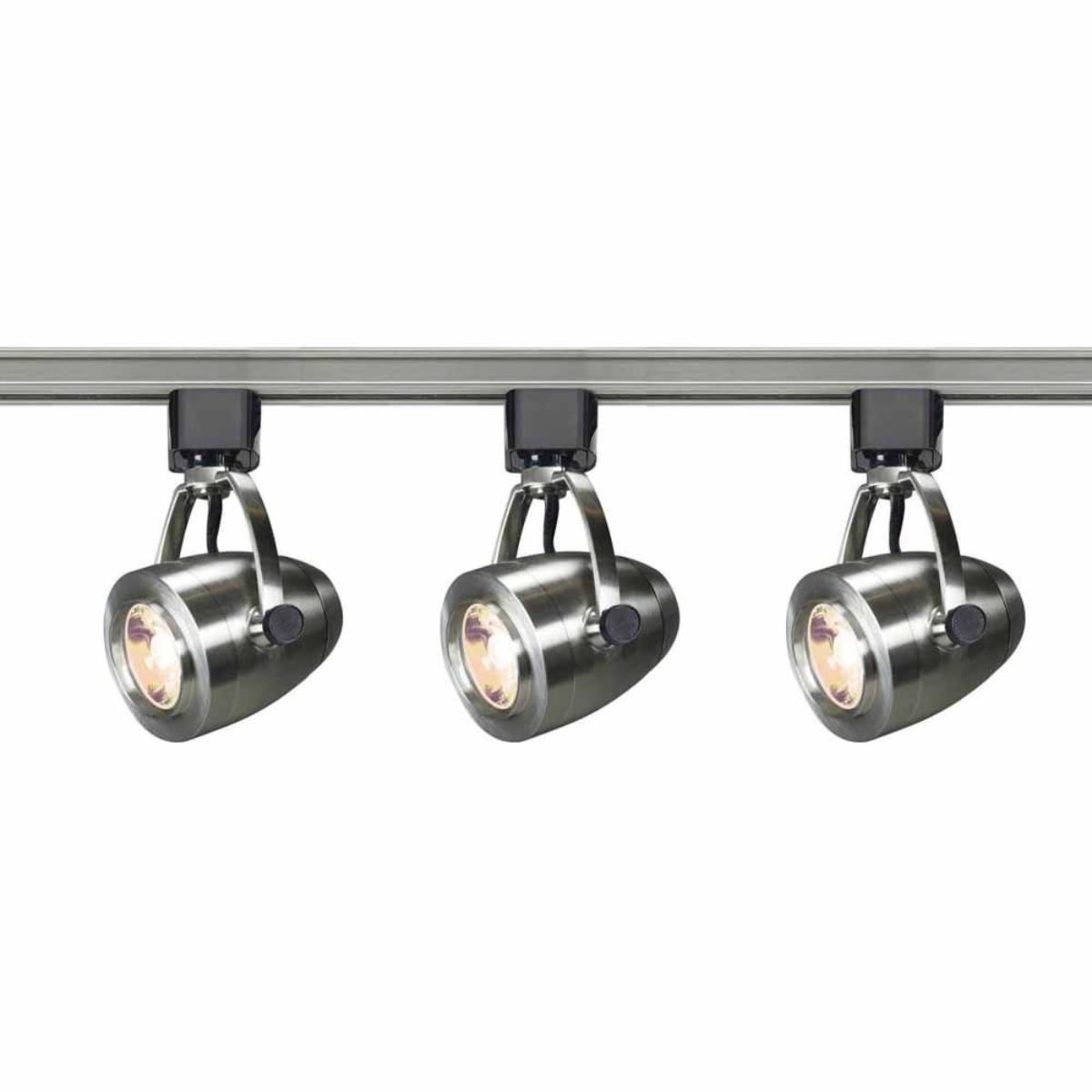Satco|Nuvo 4ft 3 Lights Pinch Back LED Track Kit 36W 3000 Lumens 3000K - Bees Lighting