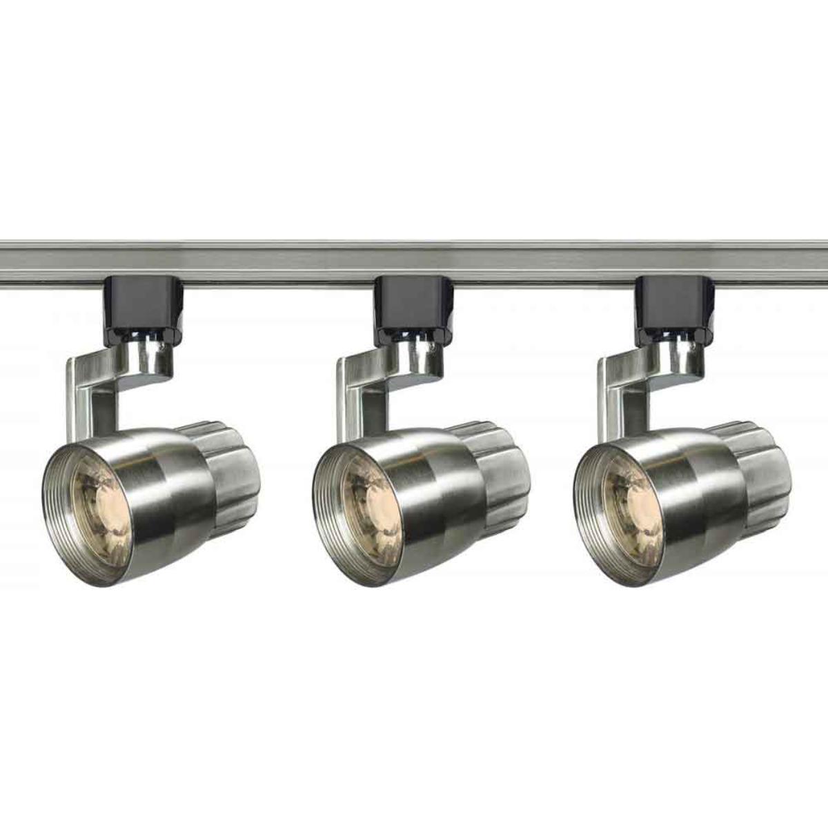 Satco|Nuvo 4ft 3 Lights Angle Arm LED Track Kit 36W 3000 Lumens 3000K - Bees Lighting
