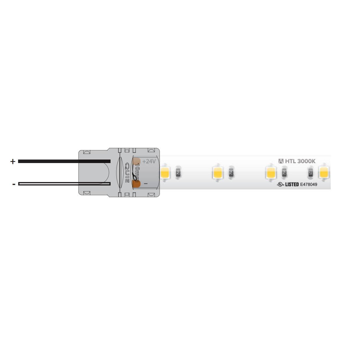 Trulink Tape to Tape Splice Connector, 2 Wire, IP20 Rated - Bees Lighting