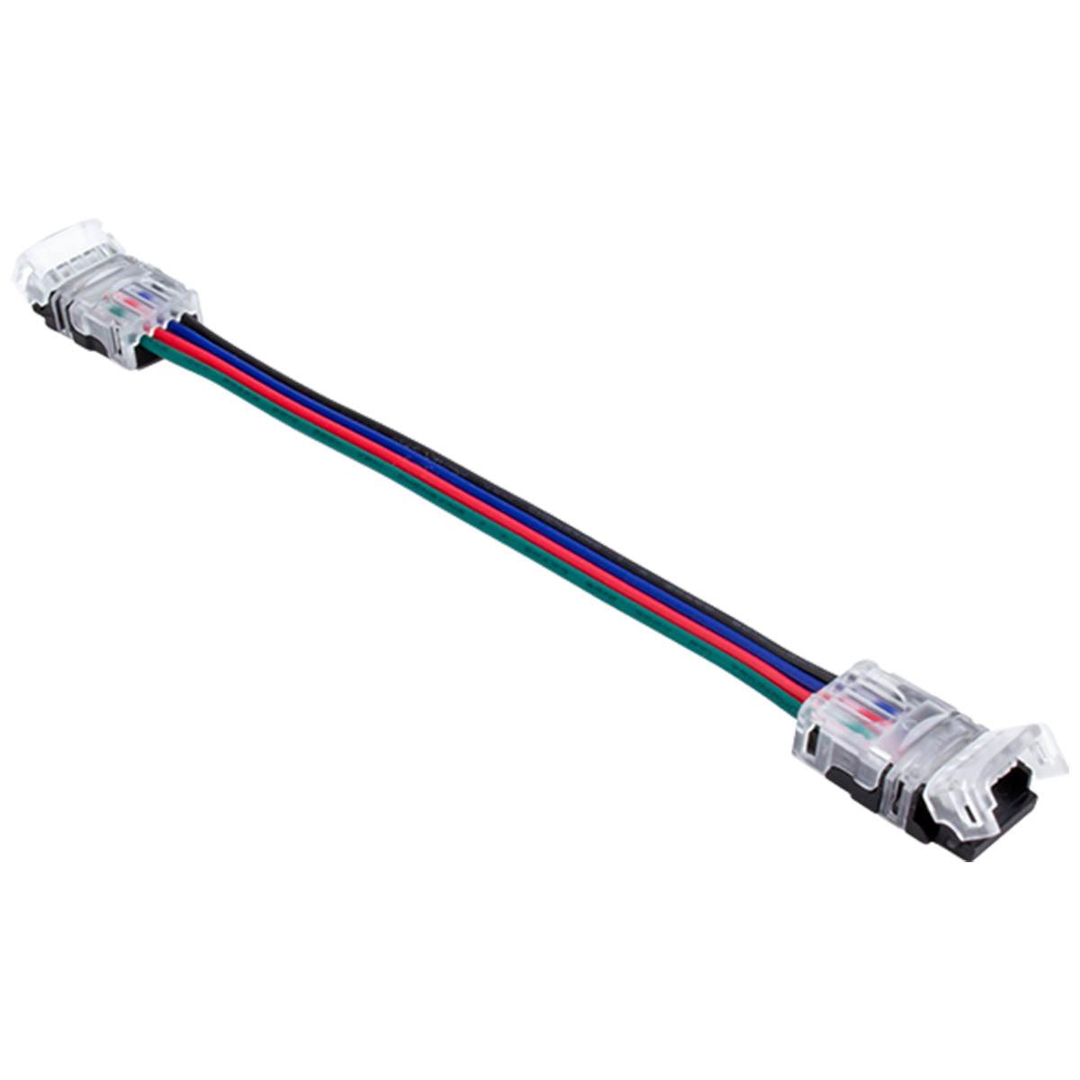24in. HD Linking Cable with 4-wire Snap Connector for Trulux Tunable CCT & RGB Tape Lights - Bees Lighting