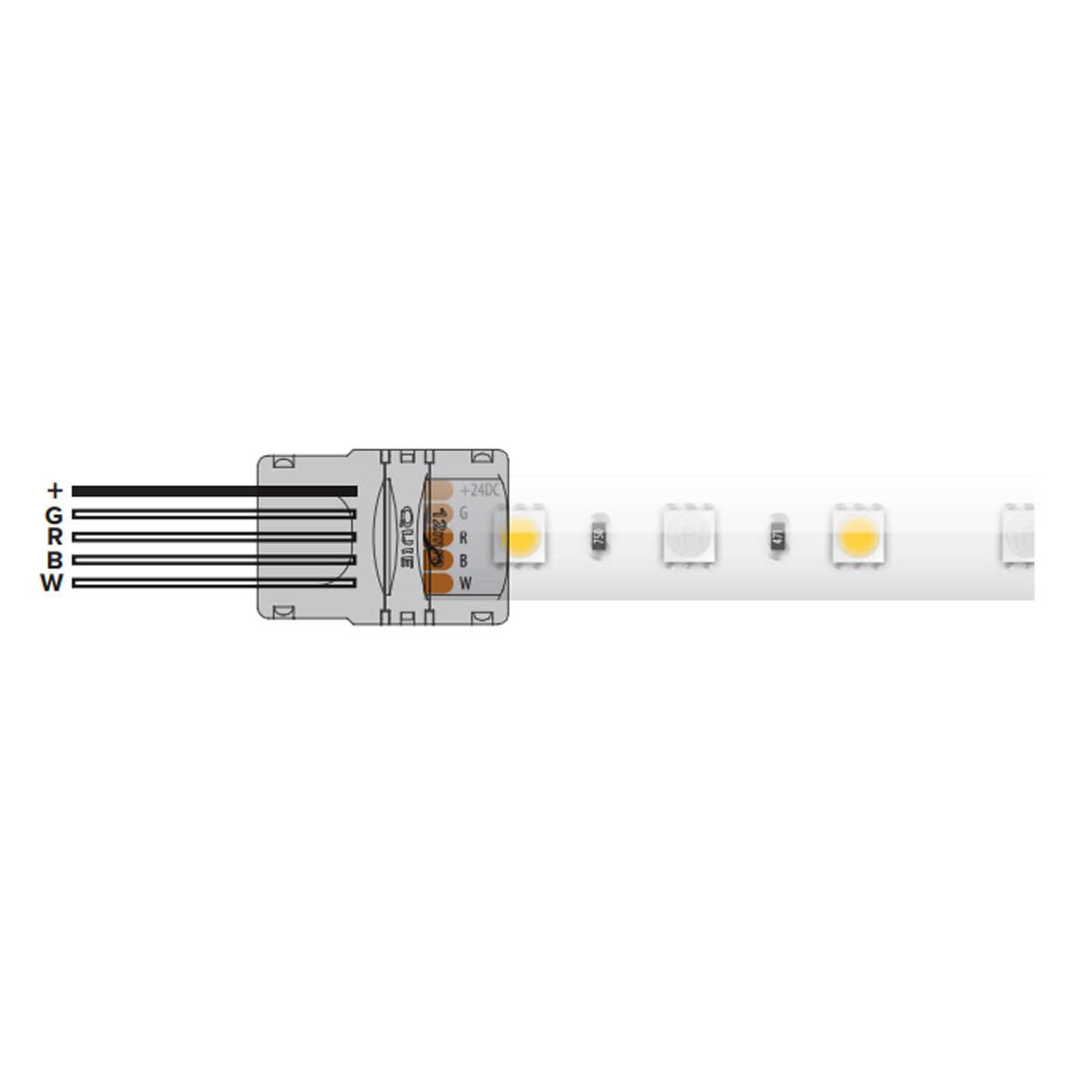 Trulink Tape to Tape Splice Connector, 5 Wire, IP20 Rated - Bees Lighting