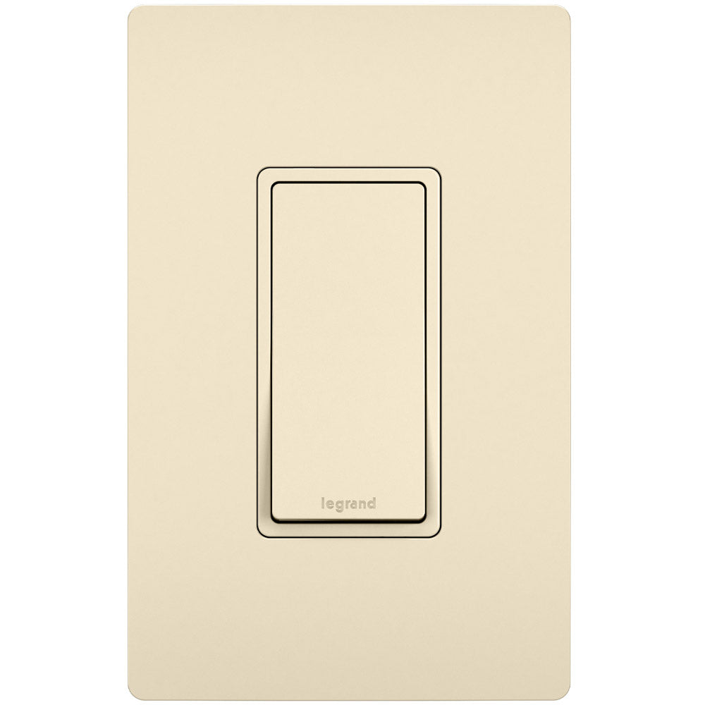 Radiant Single Pole Rocker Light Switch