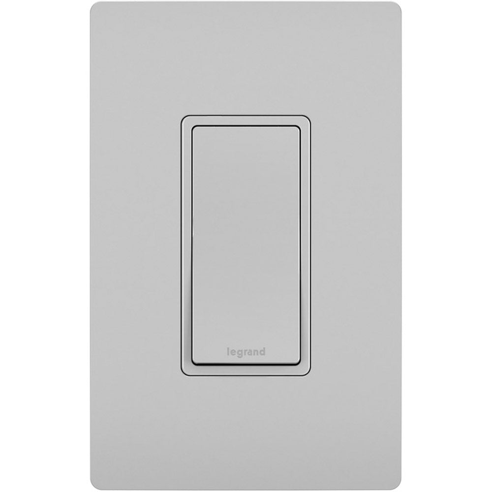 radiant 3-Way Rocker Light Switch, 15-Amp, 120V, Gray - Bees Lighting